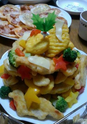 ナゲットでツリー！-レシピのメイン写真