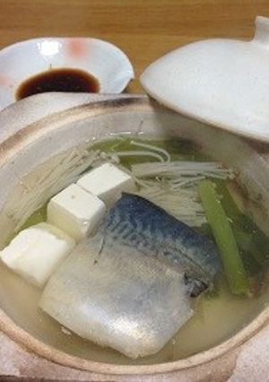 生鯖の水たき鍋-レシピのメイン写真