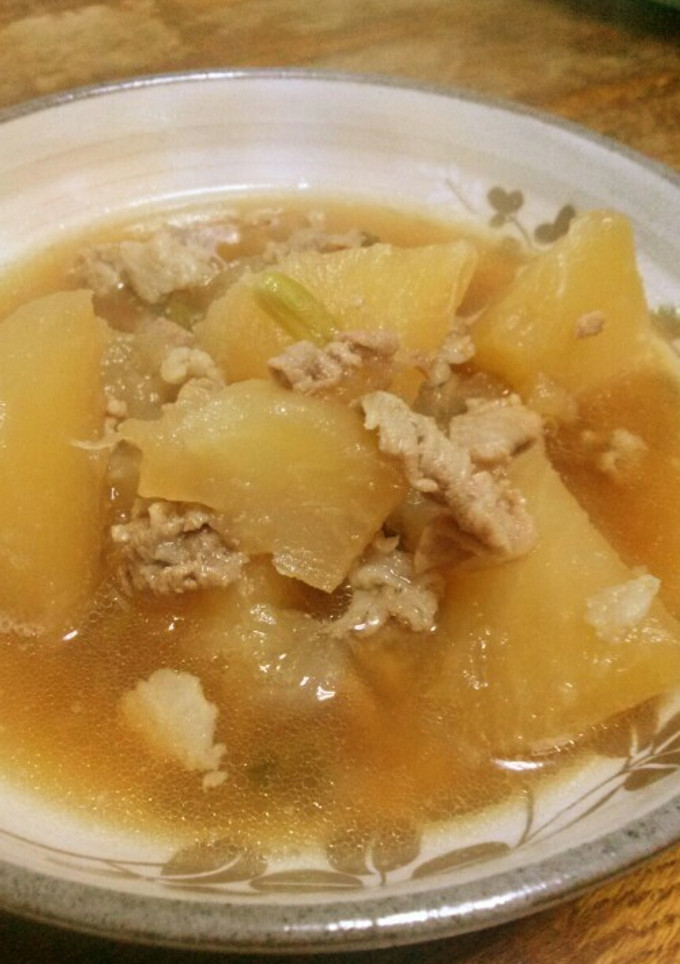 【男の料理】大根と豚こまの煮物-レシピのメイン写真