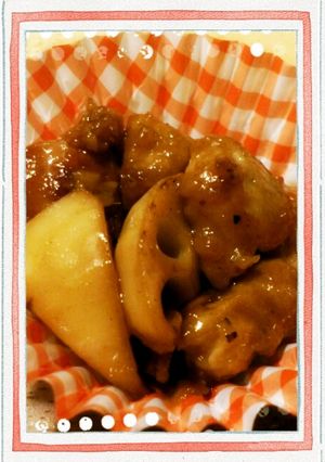 味ぽんde簡単酢豚(お弁当ver.)-レシピのメイン写真
