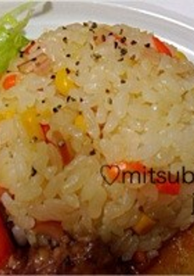 残りご飯で簡単ピラフ♡-レシピのメイン写真