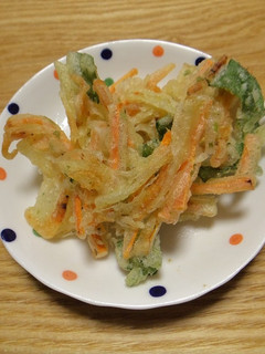 金ごますりごまで濃厚!野菜かき揚げ-レシピのメイン写真