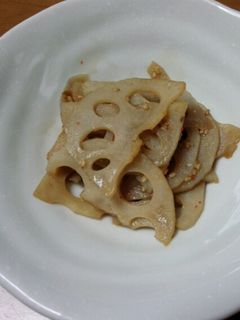 蓮根のきんぴら-レシピのメイン写真