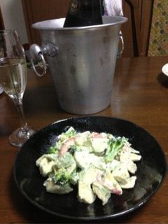 えびアボガドサラダ-レシピのメイン写真