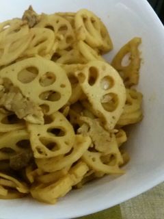 蓮根のきんぴら☆カレー味☆-レシピのメイン写真