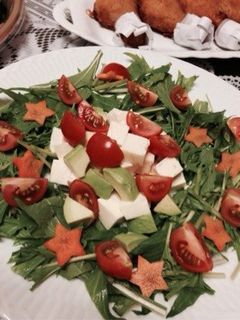 クリスマスリース☆サラダ☆-レシピのメイン写真