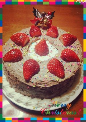 クリスマスケーキ♥-レシピのメイン写真