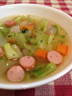 野菜たっぷりコンソメスープ-レシピのメイン写真
