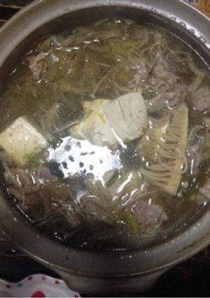 舞茸鍋-レシピのメイン写真