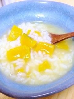 優しい甘さ✨かぼちゃのお粥-レシピのメイン写真