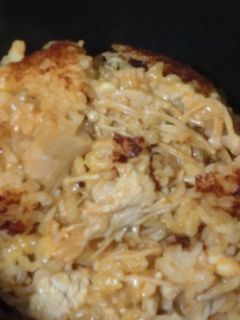 鍋の残りで炊き込みご飯 鍋リメイクご飯-レシピのメイン写真