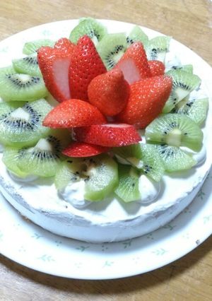 シンプルショートケーキ-レシピのメイン写真