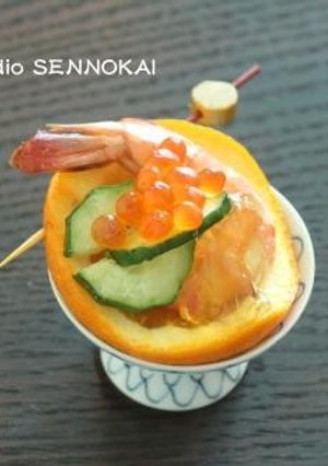 おせち ☆海老といくらときゅうりの酢の物-レシピのメイン写真