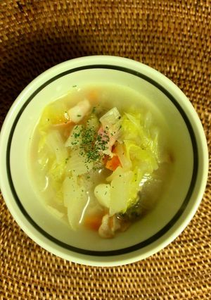 簡単☆野菜とアサリのスープ-レシピのメイン写真