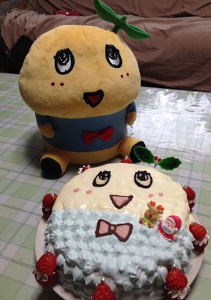 ふなっしー♡なっしーケーキ-レシピのメイン写真