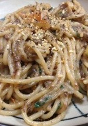 〜漢のスパゲッティ〜 サバ缶ジャポネーゼ-レシピのメイン写真