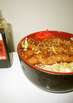 豚バラ蒲焼丼-レシピのメイン写真
