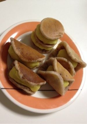 水ようかん入りホットケーキ-レシピのメイン写真