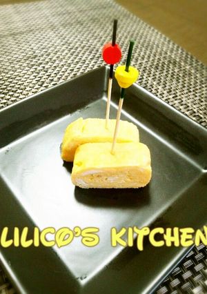 【美レシピ】ふわっと白だしde厚焼き卵-レシピのメイン写真