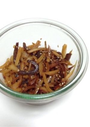 癖になる大根の皮のきんぴら-レシピのメイン写真
