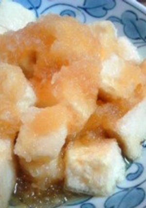 フライパンでカリッと仕上がる揚げ出し豆腐-レシピのメイン写真