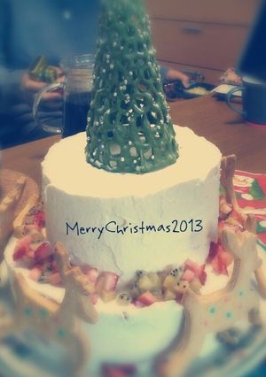 クリスマスケーキ2013-レシピのメイン写真