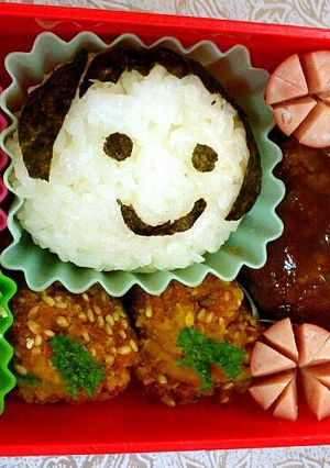 コロッケを弁当用に可愛い巾着に♪-レシピのメイン写真