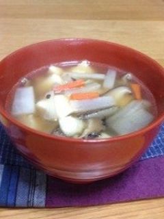けんちん汁-レシピのメイン写真