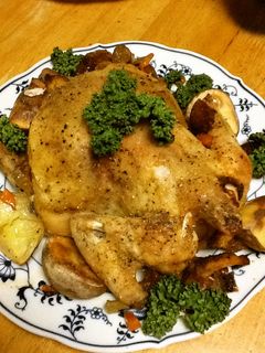 ローストチキン-レシピのメイン写真