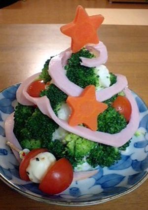 ツリーサラダ-レシピのメイン写真