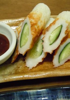 キューリ in ちくわ♪-レシピのメイン写真