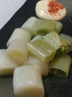 超簡単なのにウマ過ぎ!長ネギ丸焼き★-レシピのメイン写真