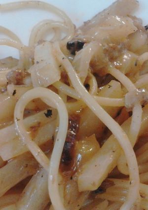 ＊ハンバーグのソース＊でパスタ-レシピのメイン写真