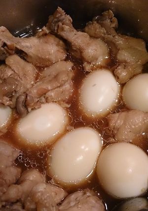 鶏肉と玉子のやわらか甘酸っぱ煮-レシピのメイン写真