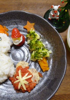 離乳食９ヶ月～　クリスマスメニュー-レシピのメイン写真