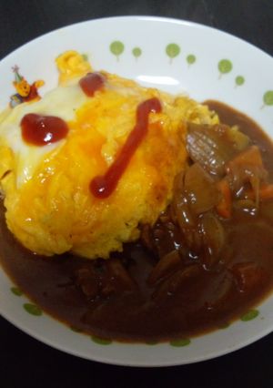 あまったビーフシチューで♪オムライス☆-レシピのメイン写真