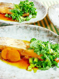 鯛の生姜煮☆菊菜ちらし♪-レシピのメイン写真