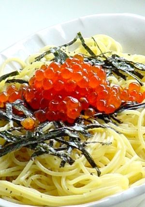 イクラのフェデリーニ-レシピのメイン写真