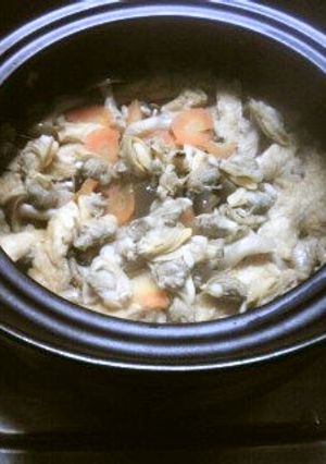 土鍋でアサリの炊き込みご飯-レシピのメイン写真