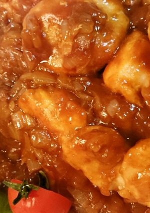 チキンの簡単ケチャソース煮-レシピのメイン写真