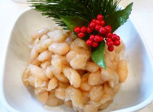 おせちに♪美味しい白花豆の煮方！-レシピのメイン写真