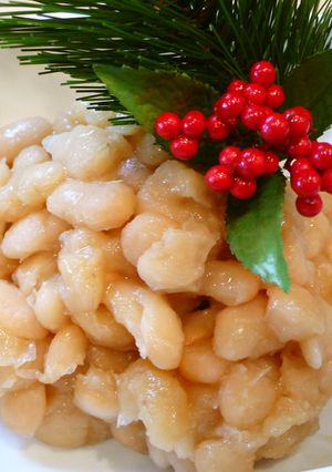 おせちに♪美味しい白花豆の煮方！-レシピのメイン写真