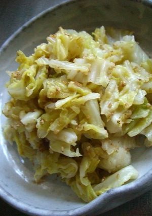 キャベツの胡麻和え-レシピのメイン写真