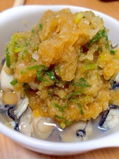 早☆旨☆簡単‼︎牡蠣のおろしポン酢-レシピのメイン写真