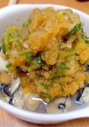 早☆旨☆簡単‼︎牡蠣のおろしポン酢-レシピのメイン写真