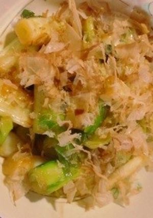 簡単☆ネギのニンニクバター炒め-レシピのメイン写真