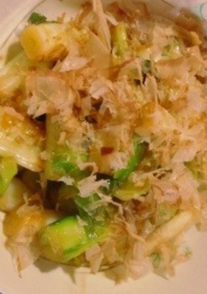 簡単☆ネギのニンニクバター炒め-レシピのメイン写真
