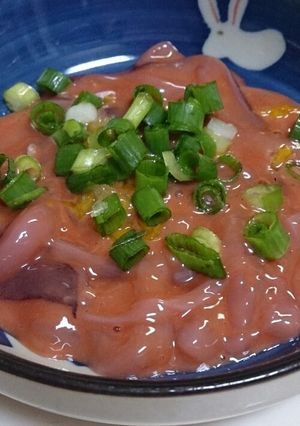 市販のイカの塩辛アレンジ♪ゆず風味-レシピのメイン写真