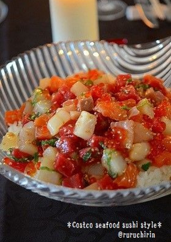 ✿海鮮寿司コストコ風✿-レシピのメイン写真