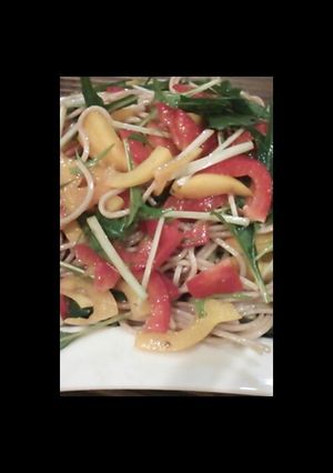 蕎麦のサラダ-レシピのメイン写真